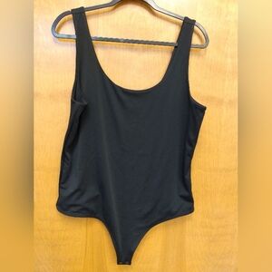 Express Body Contour Black Bodysuit